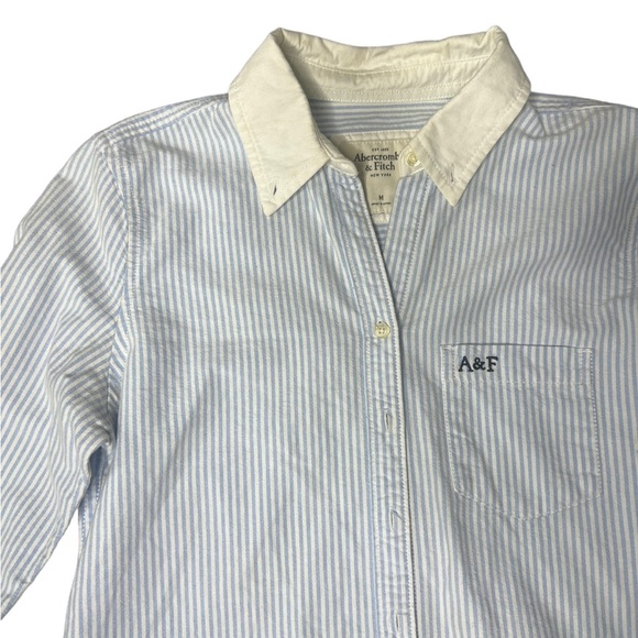 Striped Button Down Top - Picture 7 of 9